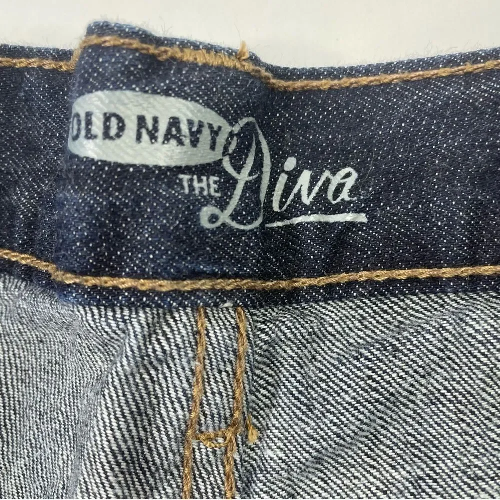 Old Navy The Diva Dark Wash Denim Shorts